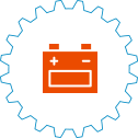 Battery and alternator icon